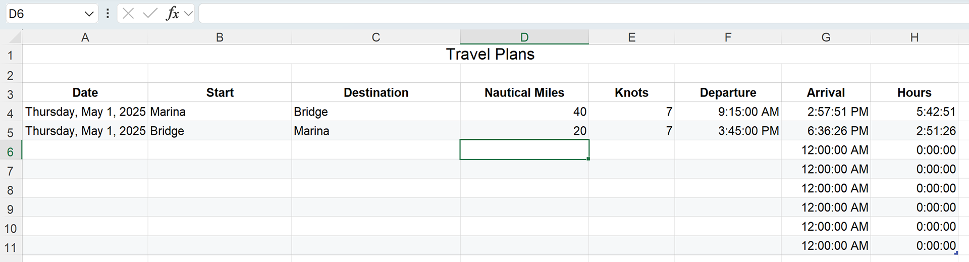 Planning Imagine 5
